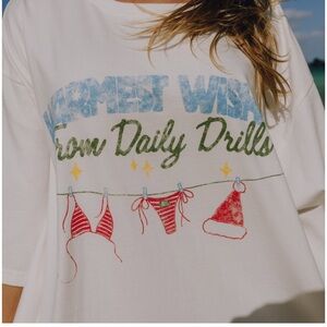 Daily Drills Warmest Wishes Beach Tee- SOLD OUT Limited Edition